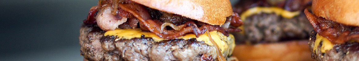 Eating Burger Fast Food Salad at Booyah! Burgers and Bites Wyoming, PA restaurant in Wyoming, PA.